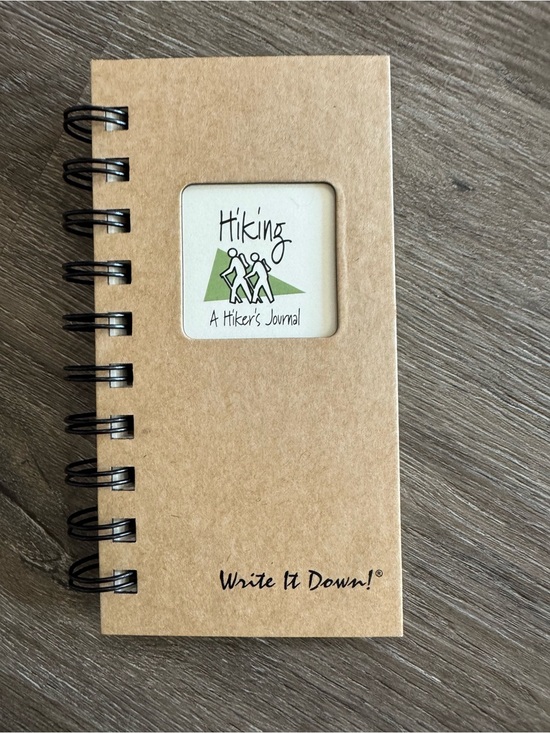 Journals Unlimited Other - Hiking A Hiker’s Journal - The “Write It Down!” series by Journals Unlimited